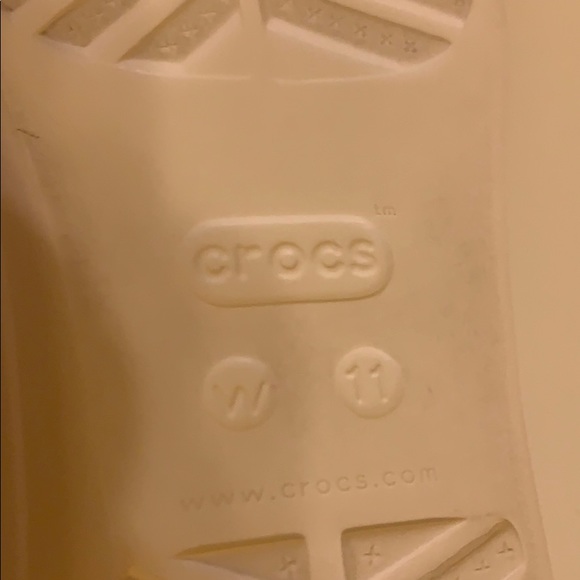Dual crocs sandals size 11W - Picture 6 of 6